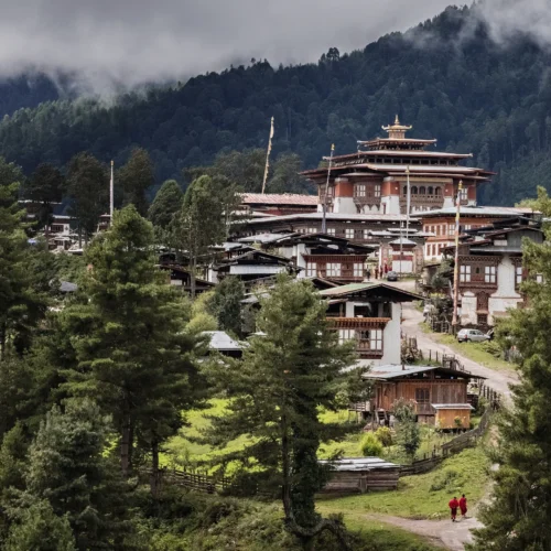 Bhutan Explore Tour Package_Gangtey Monastery Bhutan_TourinBhutan