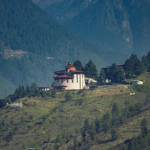 View of Paro Taktsang Monastery in Bhutan – TourinBhutan