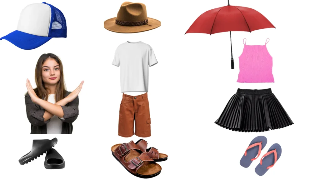 Dress Code for Visiting Monastery- not to wear