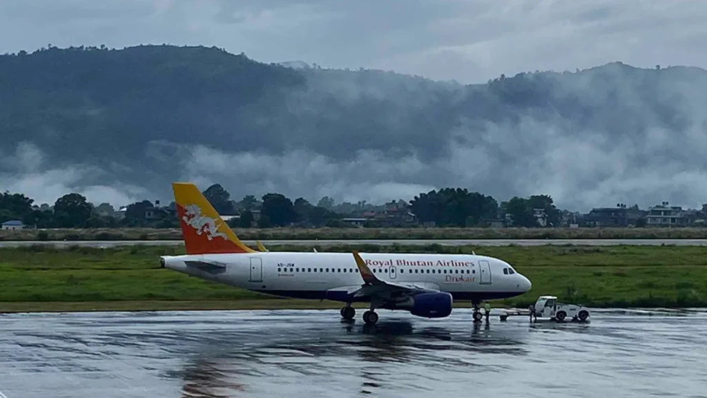 Flights to Bhutan - Druk air