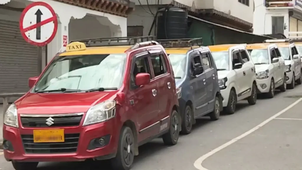 Transportation in Bhutan- taxi service