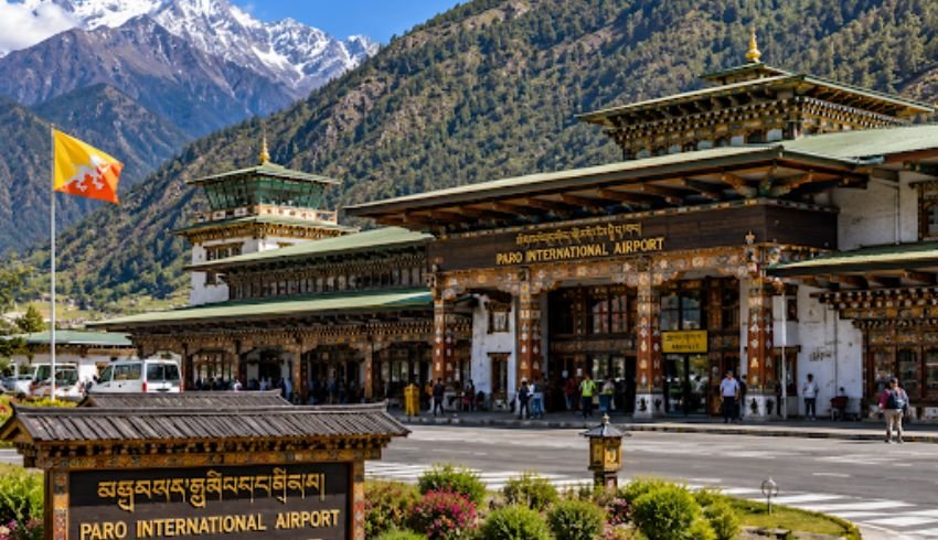How to travel Bhutan from USA - By Road