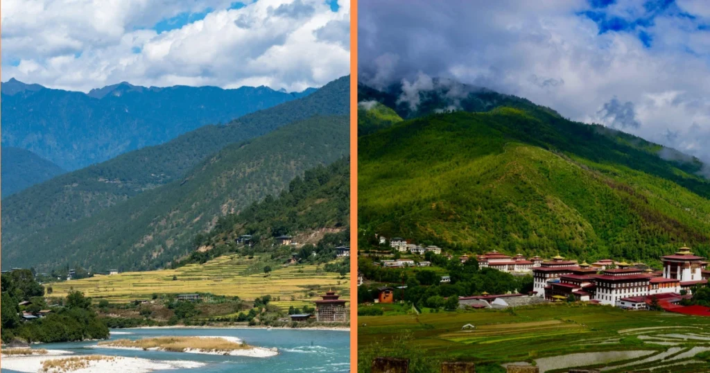 How Punakha Differs From Thimphu _TourinBhutan